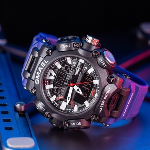 SMAEL 8053 Reloj LED de Silicona Colorido para Hombre, Reloj Deportivo Digital a Prueba de Agua para Niños, Venta al por Mayor en China - Product Image 2