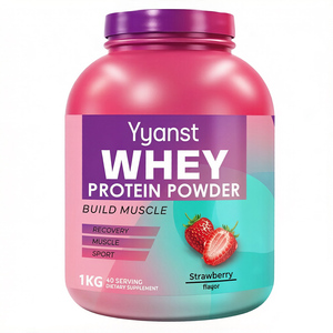 Poudre de Protéine de Lactosérum pour Adultes Saveur Fraise, Soutien Immunitaire, Haute Valeur Nutritionnelle, Soutien Musculaire, Prise en Charge OEM/ODM - Product Image 1