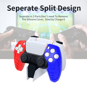 Funda protectora de silicona antideslizante para Sony PlayStation Dualshock <span class=keywords><strong>5</strong></span> PS5 Controller Case Grip para <span class=keywords><strong>DualSense</strong></span> <span class=keywords><strong>5</strong></span> - Product Image 4