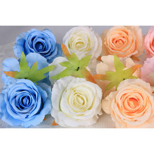 Cabeza de Flor Artificial Rosa Reina Tailandesa de 10cm, Seda de Alta Simulación, Decoración para Bodas, Accesorio para el Cabello, Manualidades DIY - Product Image 4