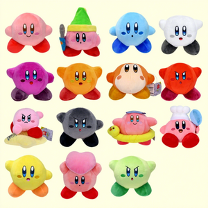 Juguete de Peluche de Alta Calidad, Figura de Dibujos Animados, Lindo Peluche de Anime, Muñeco de Peluche Clásico de <span class=keywords><strong>Kirby</strong></span> Rosa - Product Image 1