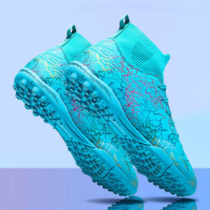Chaussures de football de haute qualité, originales, fabriquées en usine, en gros, pour l'extérieur, <span class=keywords><strong>terrain</strong></span> <span class=keywords><strong>synthétique</strong></span>, pour la saison d'hiver, l'été et le printemps - Product Image 1
