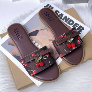 ZAR Nuevas Pantuflas de Alta Gama con Botones de Cristal de Agua de Cereza, Estilo Europeo y Americano, para Mujer - Product Image 2