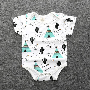 Fabricantes de Productos para Bebés, Ropa de Algodón para Bebés, Ropa Unisex, Mameluco con Lindo Estampado - Product Image 6