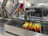 Machine d'emballage de bouteilles à enroulement automatique, robotique, pour cartons, boissons, boîtes de conserve, emballage de boîtes