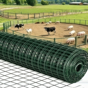Rouleau <span class=keywords><strong>de</strong></span> <span class=keywords><strong>grillage</strong></span> soudé galvanisé et enduit <span class=keywords><strong>de</strong></span> PVC pour poulailler, cage à volailles, lapinier, volière - Product Image 1