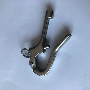 Gancho de Cuello de Ganso Pelican de Acero Inoxidable 316 con Conector de Varilla Recta, Herrajes de Aparejo Marino - Product Image 2