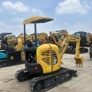 Mini-excavatrice Komatsu 20 d'occasion - Moteur d'origine japonais, boîte de vitesses PLC, pompe hydraulique, roulement, fonctionnement fluide, historique d'entretien complet 1 - Product Image 6