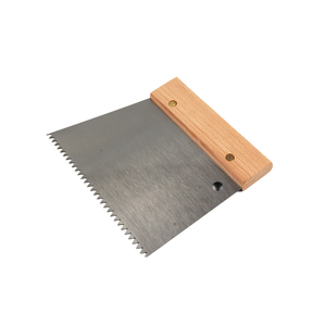 John Tools-peine de extensión de 180mm, mango de <span class=keywords><strong>madera</strong></span> para morteros adhesivos, esparcidor, peine con muescas de 4,6,8,10mm, peine adhesivo para azulejos y suelos - Product Image 3