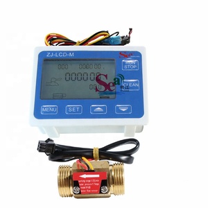 SEA LCD-M Tampilan <span class=keywords><strong>Digital</strong></span> Pengukur Aliran Air, Alat Pengukur Arus Cair Hall dengan Adaptor Daya - Product Image 4