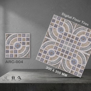 Marca Vistaar, 30x30, 12x12, baldosas de cerámica perforadas en relieve, superficie rectificada rústica mate brillante para Baño - Product Image 1
