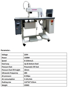 Máquina de Coser Ultrasónica sin Costuras para Ropa Interior RONMACK RM-945FH Nueva 2023 - Product Image 3