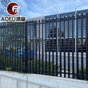 Cột hàng rào hình vuông đơn giản, ống thép mạ PVC, đã qua sử dụng, kích thước 6x8, hàng rào sắt rèn, để bán - Product Image 5