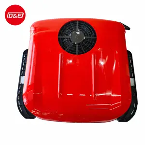 12V 24V Dak Top Parking Airconditioner Voor Truck Rv Apu 2800W 10000btu Roterende Compressor Borstelloze Ventilator Hoge Koelcapaciteit