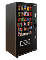 Distributeur automatique de boissons et de collations, paiement par pièces et par carte, distributeur automatique sans personnel, usage commercial