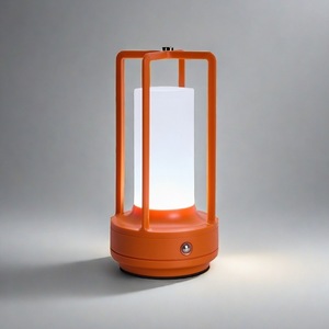Led Night Light Rectangle Battery Powered Tap Control Warm <b>White</b> Color Changing Camping Desk Lamp For Bedroom <b>Bedside</b> Use - Product Image 4