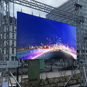 จอแสดงผลวิดีโอวอลล์ LED P4.8 ตู้อะลูมิเนียมสำหรับติดตั้งภายนอกอาคาร รองรับกราฟิกโฆษณา - Product Image 4
