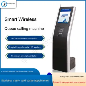 营业大厅和银行售票机服务设备的带有队列编号的小型无线医院分诊系统 - Product Image 6