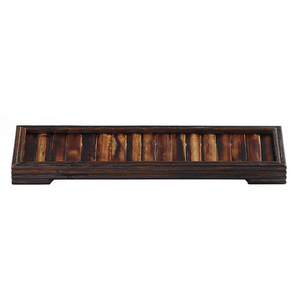 Nouveau Plateau Rectangulaire Rétro en Bambou 2020, Support à Tasses, Plateau de Séchage, Plateau de Service à Thé, Support pour Théière, Résistant à la Chaleur - Product Image 5