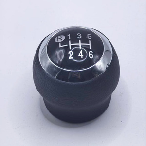 Pomo de palanca de cambios de cuero para coche, palanca de cambios manual para Toyota Corolla Yaris, 6 velocidades, diseño ergonómico - Product Image 2