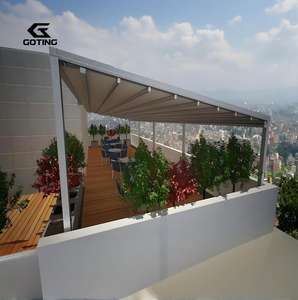 Toldo Retráctil Automático de Aluminio con Recubrimiento en Polvo para Terraza, Toldo para Balcón Exterior, Pérgola en Oferta - Product Image 6