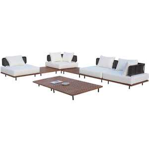 Étanche Véranda Balcon Cour Arrière-Cour Patio Patio Jardin Extérieur Extérieur Furiture Out Canapé Meubles Canapé Ensemble de canapé - Product Image 4