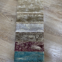 Tissus en velours imprimés à l'or brillant en polyester sur mesure Wejoy pour la décoration de meubles