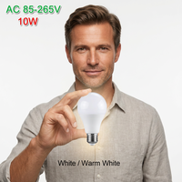 Ampoule à détection infrarouge du corps humain avec détection de mouvement sonore et lumineux, large plage de tension AC, culot E27 pour usage résidentiel