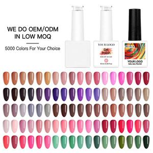 Esmalte de Uñas en Gel LED UV HEMA DI HEMA Free Soak Off, 5000 Colores, Pincel de Punta Fina, Sin Rayas, para Salón Comercial, Muestras Gratis - Product Image 3