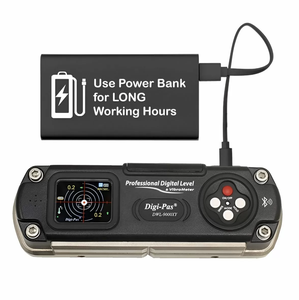 Professional Ultra-Precision 2-Axis Digital Level and Inclinometer With Computer Data Synchronization Software - Product Image 1
