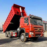 Nouveau camion à benne de 16 m3 diesel Howo 6x4 8x4 avec vérin hydraulique