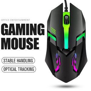 Gaming <b>Mouse</b> Wired Optical RGB Backlit 11 Buttons Programmable Right Hand Ergonomic Design - Product Image 1