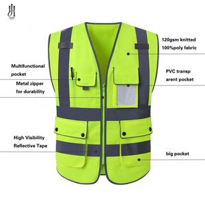 Gilet de sécurité de chantier <span class=keywords><strong>MAM</strong></span> Workwear avec poche - Product Image 1