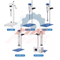 Prix usine Mélangeur homogénéisateur numérique à cisaillement élevé JRJ-300 en acier inoxydable avec moteur AC, capacité 40L pour produits cosmétiques et chimiques