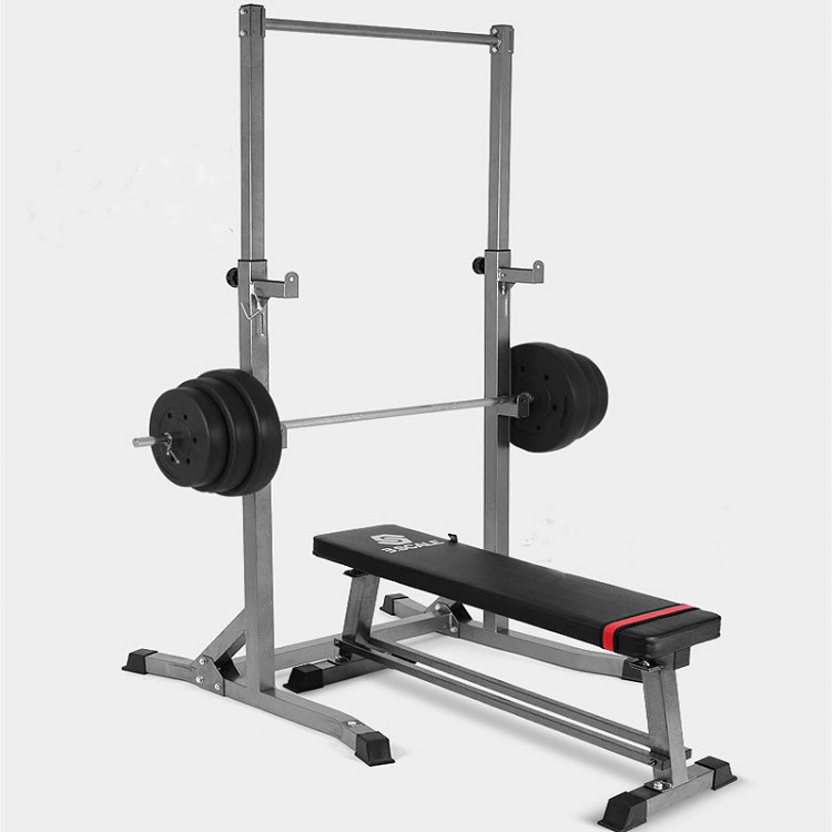 ZYFIT домашний тренажерный зал портативные стойки для гантелей подставка Регулируемая стойка для приседаний