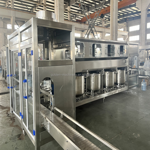 Автоматическая 5-галлонная бутылка, стиральная машина, установка для питьевой воды, полная линия промывания, заполнение, укупорка, 3 в 1, машинная щетка для стирки - Product Image 4