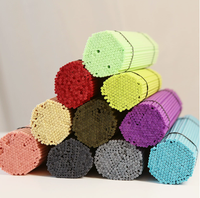 Bâtonnets diffuseurs de parfum en fibres colorées Lovsens, longue durée, sans flamme, pour diffuseur d'arômes