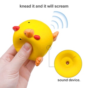 Lateks gıcırtılı hayvan şekilli köpek çiğneme oyuncakları diş taşlama Pet oyuncak - Product Image 2
