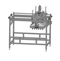 Machine de démoulage automatique industrielle ADMF à ventouses sous vide pour le démoulage du pain, commande PLC pour ligne de production de boulangerie