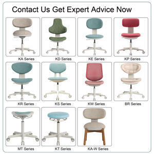 Silla de oficina nórdica verde de diseño moderno con función de elevación Silla elegante y económica para la Oficina - Product Image 4