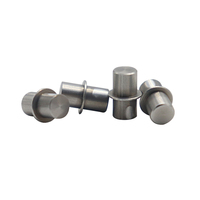 Goupilles à aiguilles à roulement à extrémité plate Goupilles coniques Goupilles cylindriques solides en acier inoxydable et aluminium