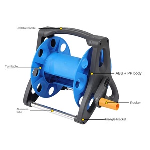 <span class=keywords><strong>Enrouleur</strong></span> de tuyau de 25 m pour l'irrigation des jardins, outil de stockage de tuyau d'eau, fabrication chinoise - Product Image 1