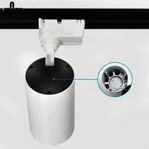 220V <span class=keywords><strong>5W</strong></span> 10W 12W 24W 36W Atte Vòng Đen Trắng Âm Trần Hội Thảo Đèn Led Theo Dõi Nhà Bếp Với Ánh Sáng Theo Dõi - Product Image 5