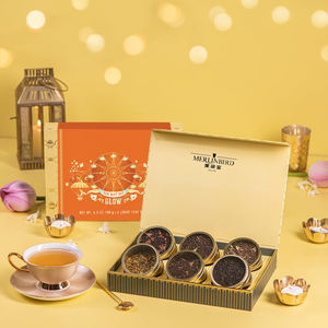 Luxury Christmas <strong>Tea</strong> Gift <strong>Set</strong> | 6 Unique Loose Leaf <strong>Teas</strong> in Tin <strong>Caddies</strong> - Premium Gift Box for Women, Men &amp; Adults - Product Image 2
