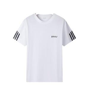 Ensemble de survêtement sportif pour hommes, t-shirt à manches courtes, coupe ample, séchage rapide, pour l'entraînement au basketball et la course à pied - Product Image 5