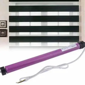 Hoge Kwaliteit Fashion Smart Jaloezieën Motor 25Mm Tubular Rolgordijn Motor Elektrische Zebra Blinds