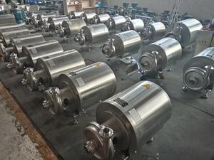 Pompe centrifuge sanitaire en acier inoxydable de qualité alimentaire, à une seule étape, pour lait, boissons et bière, hauteur de refoulement 18-100M, OEM KEDUN - Product Image 2