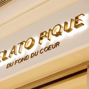 Lampada LED a LED Art Letter Custom per il Latte Tea Shop per Studio di Yoga Bar davanti al salone del Parrucchiere Luminoso porta posteriore luci del soffitto Design - Product Image 4