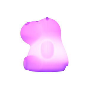 Mini Silicone <span class=keywords><strong>Hippo</strong></span> <span class=keywords><strong>Veilleuse</strong></span> Apaisant Enfants Jouet Lampe De Chevet Enfant Chambre Bébé Pépinière Décor Cadeau pour Petite Amie Enfants - Product Image 2