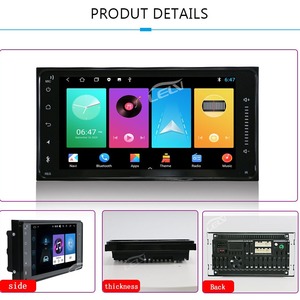 Sistema de Navegación Inteligente Multimedia para Automóvil con Pantalla Táctil Bilateral de 7 Pulgadas, Android Auto 13Mp5, Control Central para Tablero, Compatible con SDK - Product Image 2